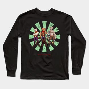 Biker Mice From Mars Retro Japanese Long Sleeve T-Shirt